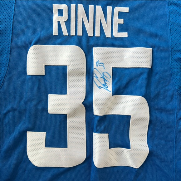 ADIDAS / TEAM FINLAND 2016 WORLD CUP OF HOCKEY PEKKA RINNE SIGNED JERSEY - Picture 9 of 10